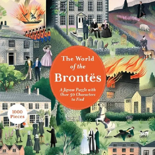 The World of the Brontës: A 1000-Piece Jigsaw Puzzle by Amber Adams
