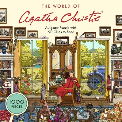 The World of Agatha Christie 1000-Piece Jigsaw by Agatha Christie Ltd