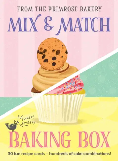 The Mix & Match Baking Box: 30 fun recipe cards – hundreds of cake combinations! by Martha Swift