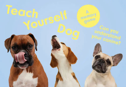 Dog Talk: A Memory Game to Help You Speak Dog by Gerrard Gethings
