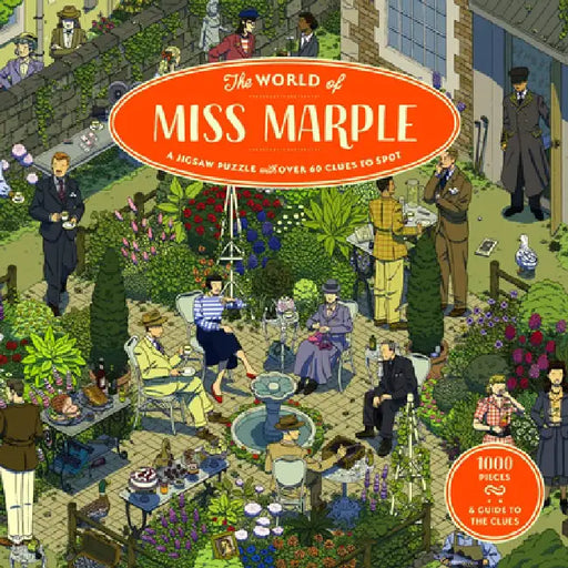 The World of Miss Marple 1000 Piece Puzzle: A 1000-Piece Jigsaw Puzzle by Chris Chan