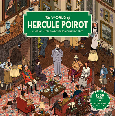 The World of Hercule Poirot: A 1000-Piece Jigsaw Puzzle by Agatha Christie Ltd