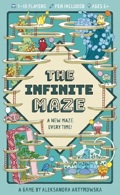 The Infinite Maze: A New Maze Every Time! by Aleksandra Artymowska