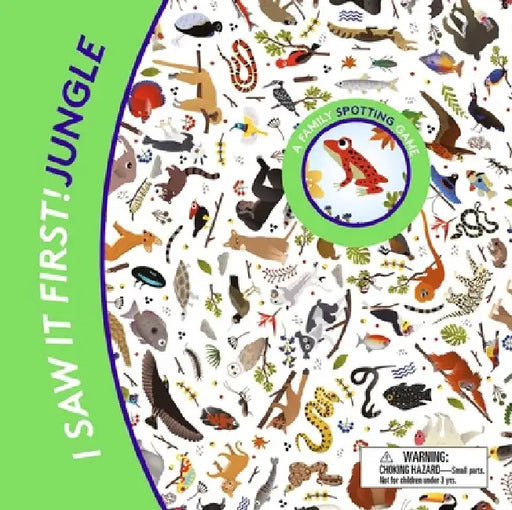 I Saw It First! Jungle: A Family Spotting Game by Laurence King Laurence King Publishing