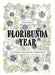 Floribunda Year: A Flower Colouring Companion by Leila Duly
