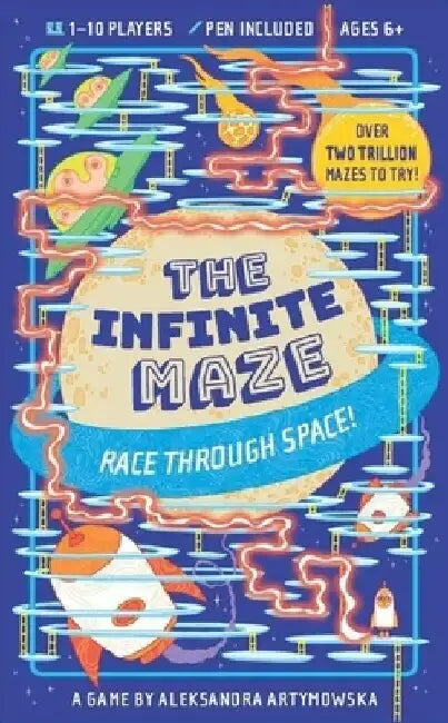 The Infinite Maze 2: Race Through Space! by Aleksandra Artymowska