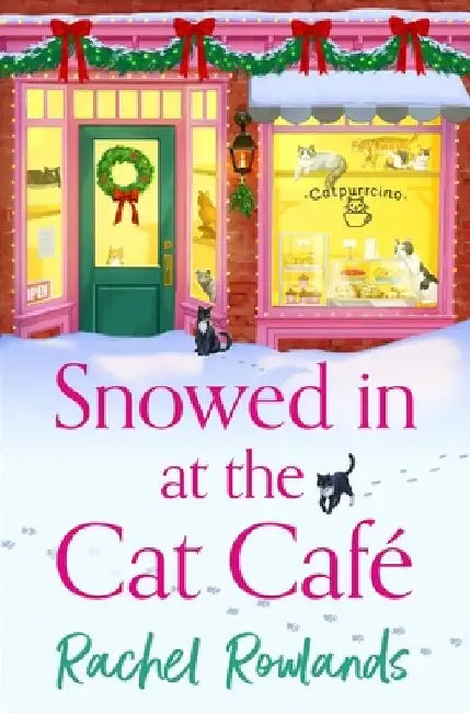 Snowed in at the Cat Cafe by Rachel Rowlands