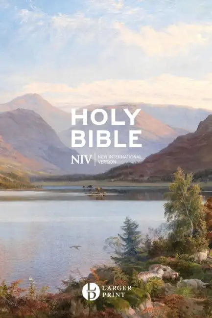NIV Larger Print Gift Hardback Bible by New International Version