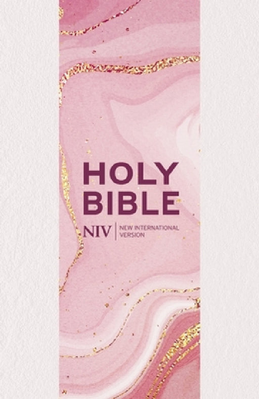 NIV Larger Print Personal Pastel Pink Bible by New International Version