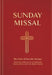 Sunday Missal: People's Edition (Red Binding) by Catholic Bishops’ Conference of England and Wales