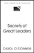 Secrets of Great Leaders: 50 Ways to Make a Difference by O'Connor, Carol