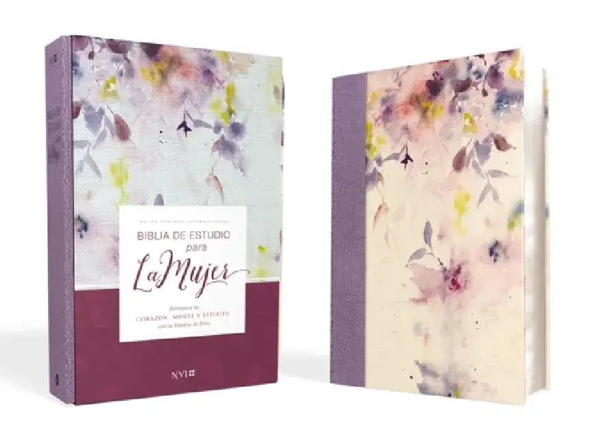 Biblia de Estudio Para La Mujer Nvi, Leathersoft/Tela Lila by Nueva Version Internacional
