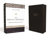 Biblia Católica, Tamaño Personal, Leathersoft, Negra, Con Cierre, Comfort Print by Católica, Editorial