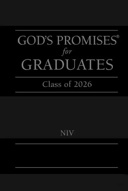 God's Promises for Graduates: Class of 2026 - Black NIV: New International Version (the Perfect Christian Graduation Gift to Celebrate Your Grad) by Jack Countryman