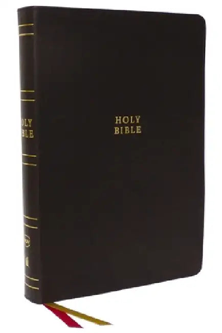 NKJV Holy Bible, Super Giant Print Reference Bible, Brown Bonded Leather, 43,000 Cross References, Red Letter, Thumb Indexed, Comfort Print: New King by Thomas Nelson