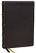 KJV Holy Bible with Apocrypha and 73,000 Center-Column Cross References, Black Genuine Leather, Red Letter, Comfort Print: King James Version by Thomas Nelson