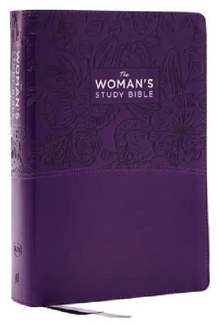 Kjv, the Woman's Study Bible, Leathersoft, Purple, Red Letter, Full-Color Edition, Comfort Print: Receiving God's Truth for Balance, Hope, and Transfo by Dorothy Kelley Patterson