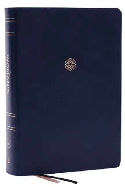 Kjv, the Woman's Study Bible, Leathersoft, Blue, Red Letter, Full-Color Edition, Comfort Print: Receiving God's Truth for Balance, Hope, and Transform by Dorothy Kelley Patterson