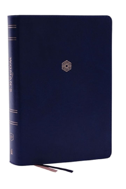 Kjv, the Woman's Study Bible, Blue Leathersoft, Red Letter, Full-Color Edition, Comfort Print (Thumb Indexed): Receiving God's Truth for Balance, Hope by Dorothy Kelley Patterson
