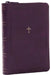 Nkjv, Compact Paragraph-Style Reference Bible, Leathersoft, Purple with Zipper, Red Letter, Comfort Print: Holy Bible, New King James Version by Thomas Nelson