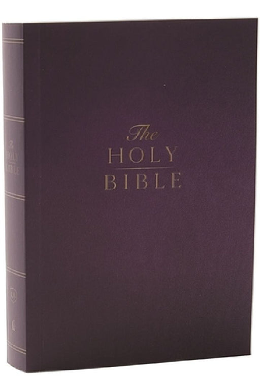 KJV Holy Bible: Compact with 43,000 Cross References, Purple Softcover, Red Letter, Comfort Print: King James Version by Thomas Nelson