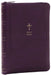 KJV Holy Bible: Compact with 43,000 Cross References, Purple Leathersoft with Zipper, Red Letter, Comfort Print: King James Version by Thomas Nelson