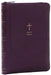KJV Holy Bible: Compact with 43,000 Cross References, Purple Leathersoft with Zipper, Red Letter, Comfort Print: King James Version by Thomas Nelson