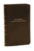 Kjv, Pocket New Testament with Psalms and Proverbs, Leatherflex, Brown, Red Letter, Comfort Print
