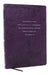Peace of God Bible: Discover and Experience God's Shalom Throughout the Bible (Nkjv, Purple Leathersoft, Red Letter, Comfort Print) by Jeremiah J. Johnston Phd