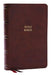Nkjv, Single-Column Reference Bible, Verse-By-Verse, Leathersoft, Brown, Red Letter, Thumb Indexed, Comfort Print