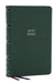 Nkjv, Single-Column Reference Bible, Verse-By-Verse, Leathersoft, Green, Red Letter, Thumb Indexed, Comfort Print