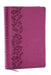 NKJV Holy Bible, Personal Size Large Print Reference Bible, Pink, Leathersoft, 43,000 Cross References, Red Letter, Thumb Indexed, Comfort Print: New by Thomas Nelson