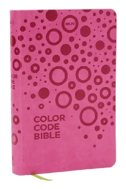 Nkjv, Color Code Bible for Kids, Pink Leathersoft, Comfort Print by Thomas Nelson
