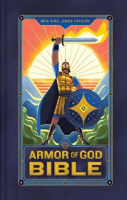 NKJV Armor of God Bible, Hardcover (Children's Bible, Red Letter, Comfort Print, Holy Bible): New King James Version by Thomas Nelson