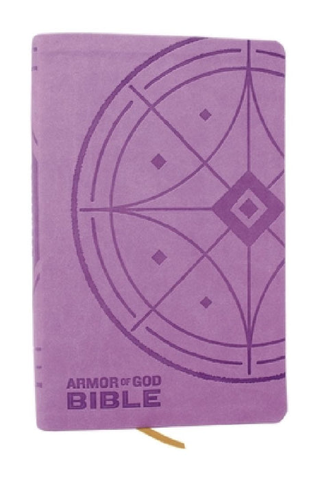 NKJV Armor of God Bible, Purple Leathersoft (Children's Bible, Red Letter, Comfort Print, Holy Bible): New King James Version by Thomas Nelson