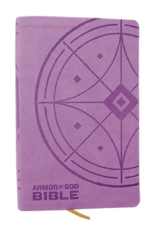 NKJV Armor of God Bible, Purple Leathersoft (Children's Bible, Red Letter, Comfort Print, Holy Bible): New King James Version by Thomas Nelson