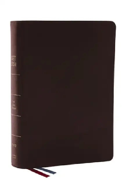 Net Bible, Full Notes Edition (Net, Brown Genuine Leather, Comfort Print): Holy Bible by Thomas Nelson