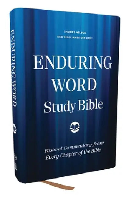 Enduring Word Study Bible: Pastoral Commentary from Every Chapter of the Bible (Nkjv, Hardcover, Red Letter, Comfort Print) by David Guzik