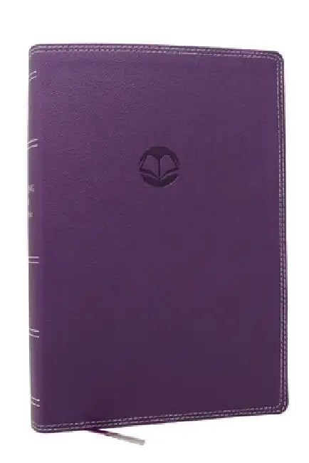 Enduring Word Study Bible: Pastoral Commentary from Every Chapter of the Bible (Nkjv, Purple Leathersoft, Red Letter, Comfort Print, Thumb Indexed) by David Guzik