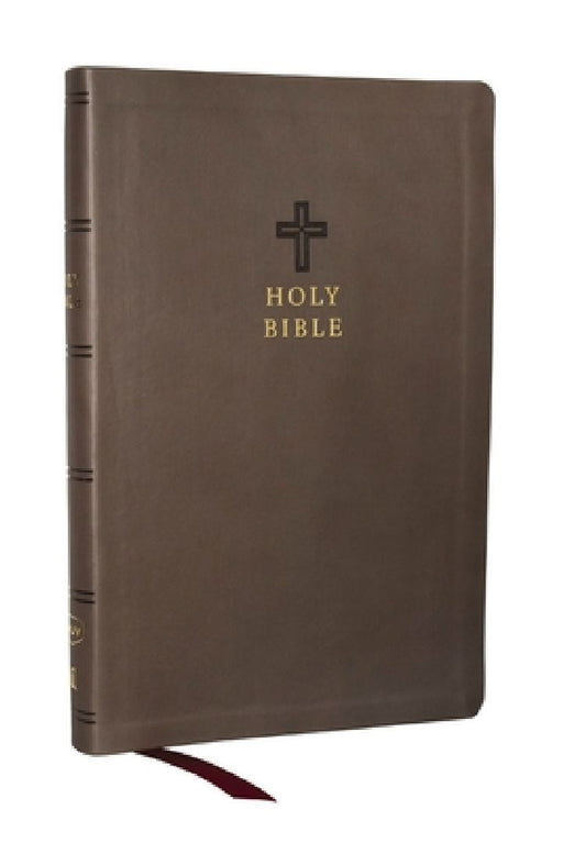 KJV Holy Bible: Value Ultra Thinline, Charcoal Leathersoft, Red Letter, Comfort Print: King James Version by Thomas Nelson