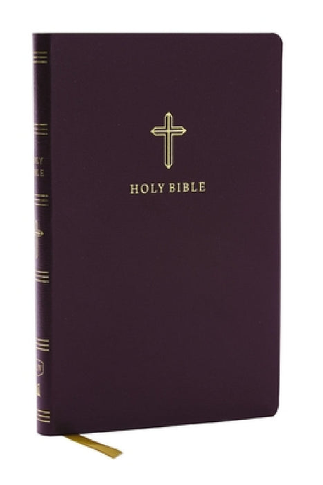 KJV Holy Bible: Ultra Thinline, Burgundy Bonded Leather, Red Letter, Comfort Print: King James Version by Thomas Nelson