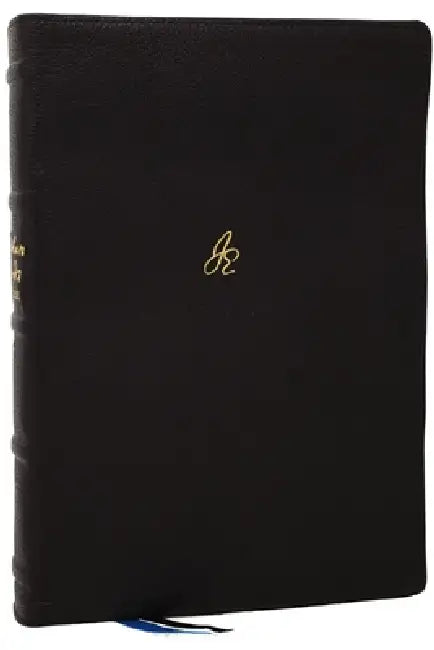 The Jonathan Edwards Study Bible: Experience Abiding Joy in Christ (Nkjv, Black Genuine Leather, Red Letter, Comfort Print) by Matthew Everhard, Thomas Nelson Publishers