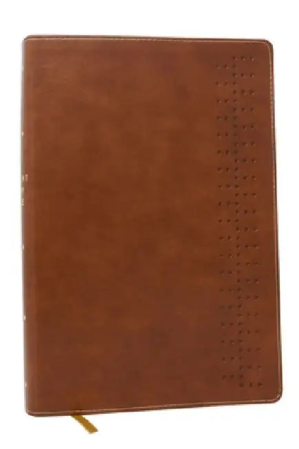 Student Study Bible: A Guide to Knowing and Living God's Word (Nkjv, Brown Leathersoft, Red Letter, Comfort Print) by Thomas Nelson