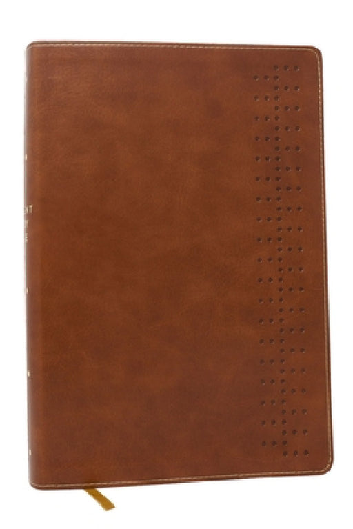 Student Study Bible: A Guide to Knowing and Living God's Word (Nkjv, Brown Leathersoft, Red Letter, Comfort Print) by Thomas Nelson