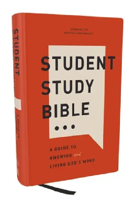 Student Study Bible: A Guide to Knowing and Living God's Word (Nkjv, Hardcover, Red Letter, Comfort Print) by Thomas Nelson