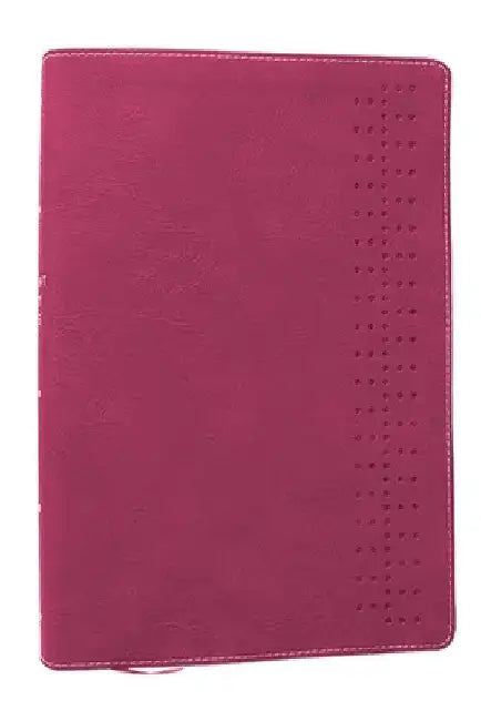 Student Study Bible: A Guide to Knowing and Living God's Word (Nkjv, Pink Leathersoft, Red Letter, Comfort Print) by Thomas Nelson