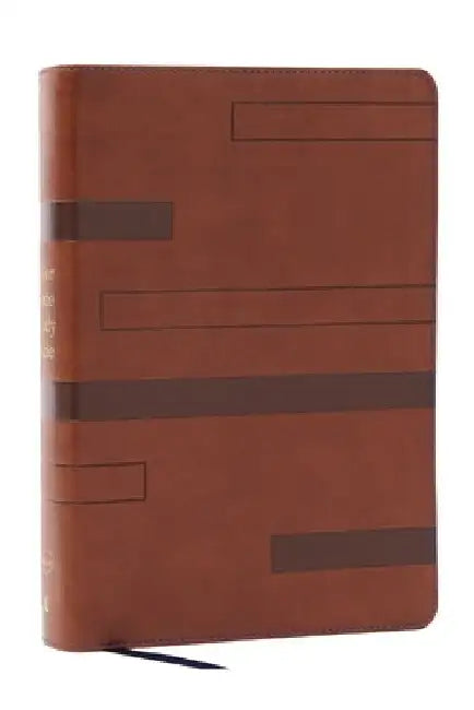 Color Code Study Bible, Revealing God's Truth Color by Color (Nkjv, Brown Leathersoft, Red Letter, Thumb Indexed) by Thomas Nelson