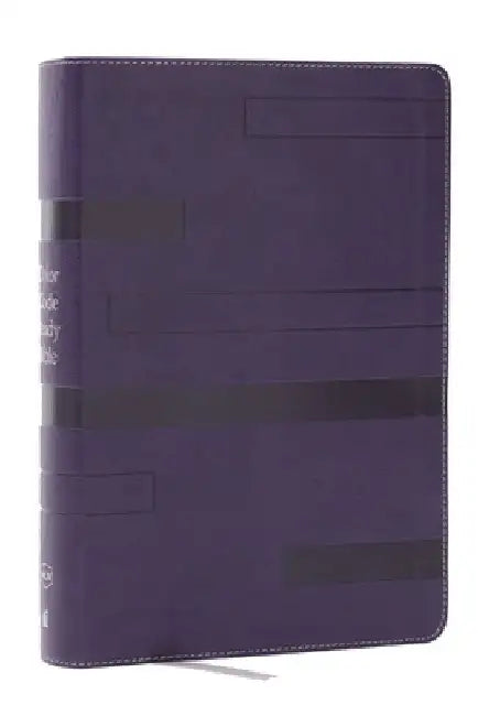 Color Code Study Bible, Revealing God's Truth Color by Color (Nkjv, Purple Leathersoft, Red Letter, Thumb Indexed) by Thomas Nelson