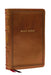 NKJV Large Print Reference Bible, Brown Leathersoft, Red Letter, Comfort Print (Sovereign Collection): Holy Bible, New King James Version