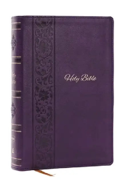 NKJV Bible: Personal Size Giant Print, Purple Leathersoft, Holy Bible, Red Letter, Comfort Print: New King James Version by Thomas Nelson